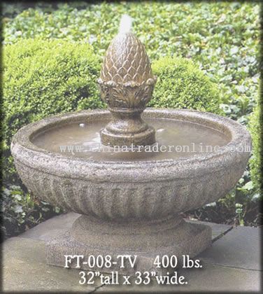 FIONA FINIAL FOUNTAIN